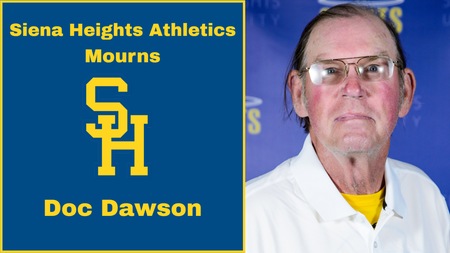 Siena Heights Athletics Mourns the Passing of Volunteer Coach and Benefactor Dr. Michael Dawson