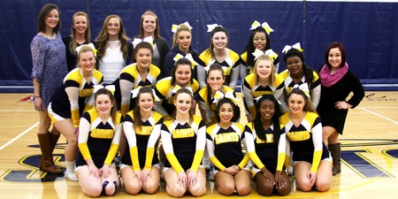 Cheer Takes Fifth in the Saints Spectacular