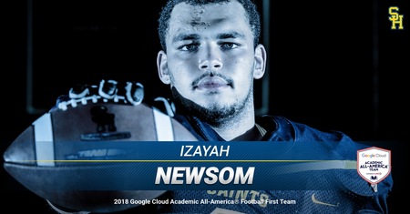 Izayah Newsom Selected First Team CoSIDA Academic All-America