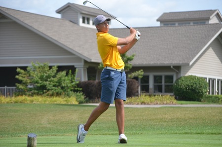 Men's Golf Eighth After Round One of WHAC Jamboree #1