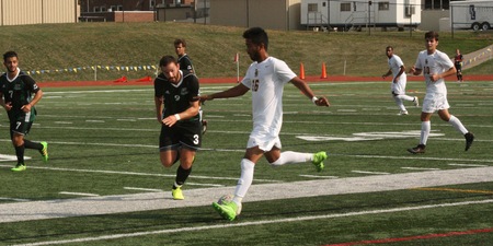 Aquinas Bests Men's Soccer in WHAC Action