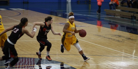 Women's Basketball Falls to Aquinas in WHAC Contest