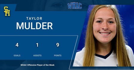 Mulder Honored as WHAC Offensive Player of the Week for Her 3rd Time This Season