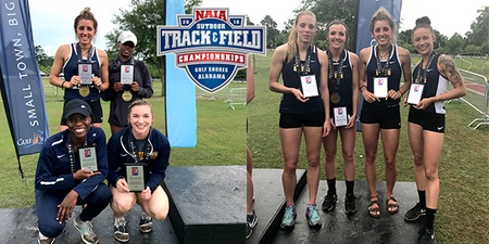 Women's Track and Field Relays Both Earn All-American Honors at NAIA National Championship -Day 3