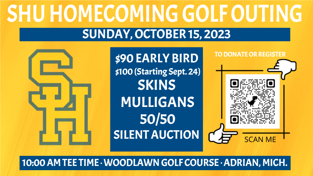 Homecoming Golf Slated For Oct 15 Outing at Woodlawn