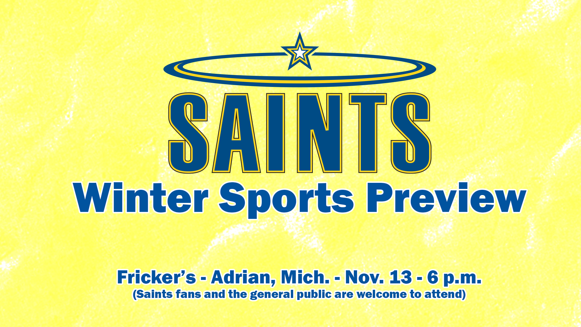 Winter Sports Preview on Nov. 13 at Fricker's