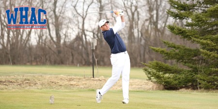 Sanscrainte Helps Men's Golf to Sixth Place at the WHAC Championship