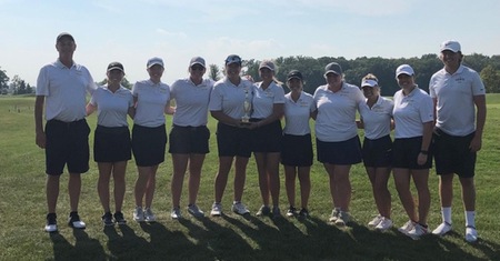 Women's Golf Ties for First at Lourdes Invitational